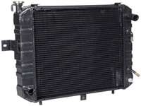Does this fit a Komatsu 30 with a 4 cylinder Nissan? Also what are the dimensions of this radiator?